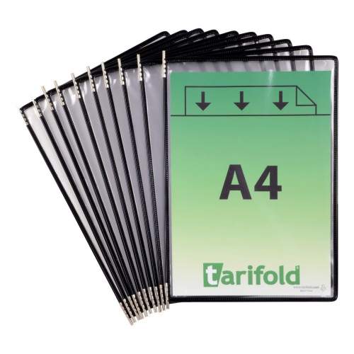 Tarifold - prezentační panel - A4, 10 ks, zelený