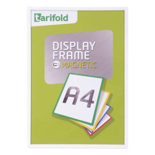 Tarifold Display Frame - magnetický prezentační rámeček - A4, 1 ks, bílý