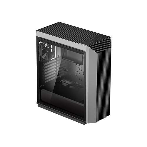 DEEPCOOL skříň CL500 / ATX / 120 mm fan / USB 3.0 / USB-C / tvrzené sklo / černá
