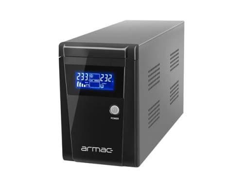 ARMAC UPS OFFICE 1000E LCD 3 FRENCH OUTLETS 230V METAL CASE