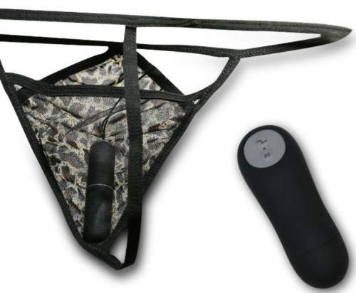 Thong With Vibrating Bullet And Controller