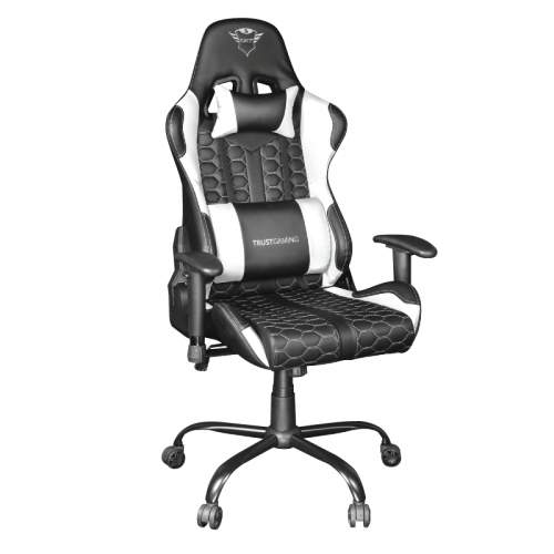 Trust herní židle Gxt708w Resto Chair White