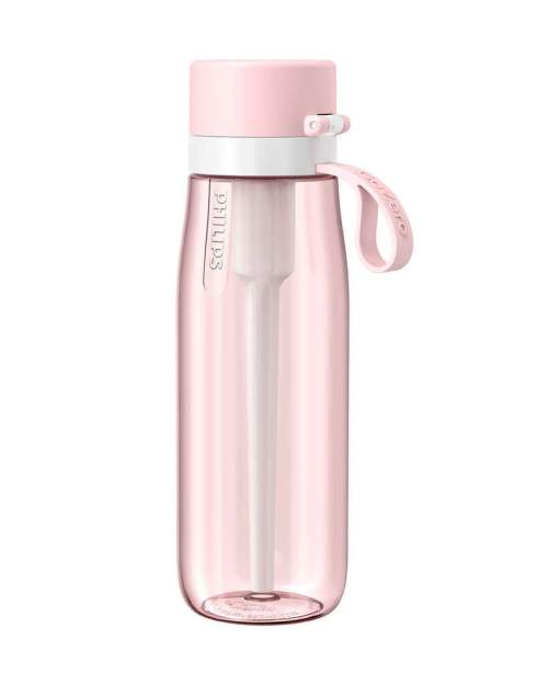 Philips filtrační lahev GoZero Daily AWP2731PKR, 660ml, růžová