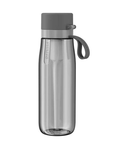 Philips filtrační lahev GoZero Daily AWP2731GRR, 660ml, šedá