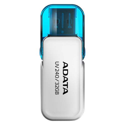 Adata Flashdisk UV240 32GB, USB 2.0, white, vhodné pro potisk