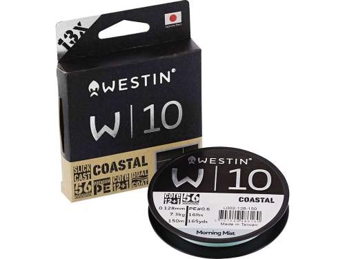 Westin Pletená Šnůra W10 13 Braid Coastal Morning Mist 150m Nosnost: 6kg, Průměr: 0,10mm