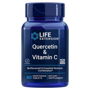 Life Extension Quercetin & Vitamin C 60 ks, tablety