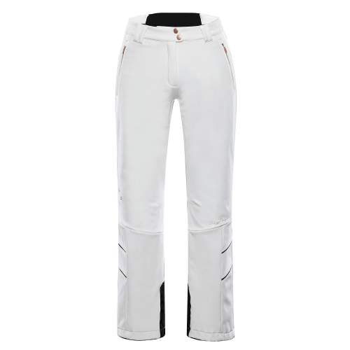 Alpine Pro lyžařské kalhoty KARIA 4 bílá L