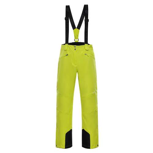Dámské lyžařské kalhoty Alpine Pro MINNIE 4 - reflexní žlutá / S