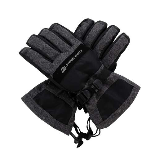 Alpine Pro MIRON Unisex rukavice  - černá / M