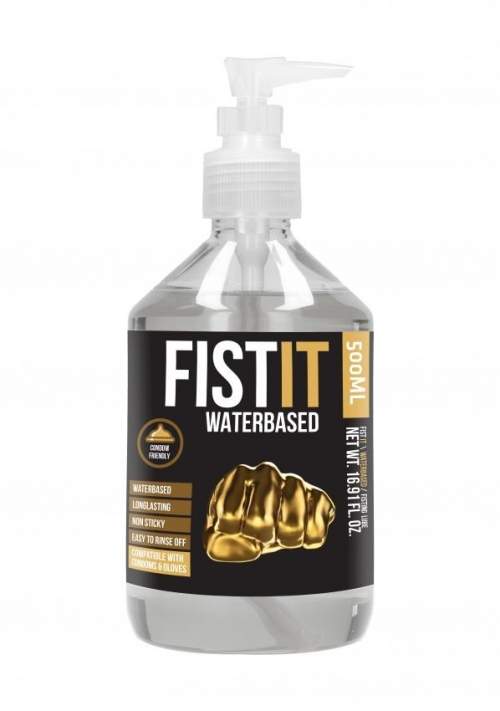 Shots Fist-It 500 ml Pump, lubrikant na vodní bázi pro fisting