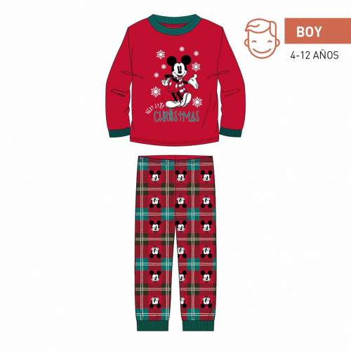 Disney chlapecké pyžamo Mickey Mouse 2200008163 červená 116