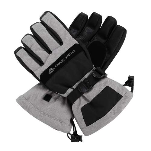 Lyžařské rukavice Alpine Pro MIRON - šedá / S