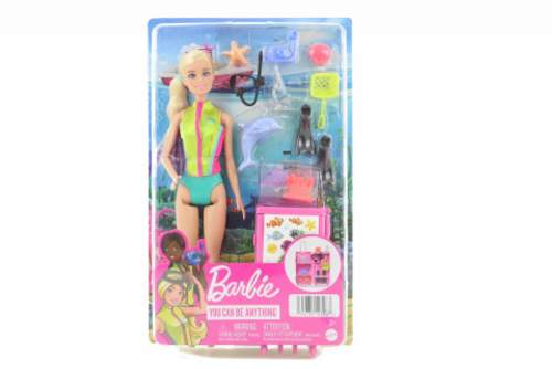 Barbie Mořská bioložka herní set HMH26