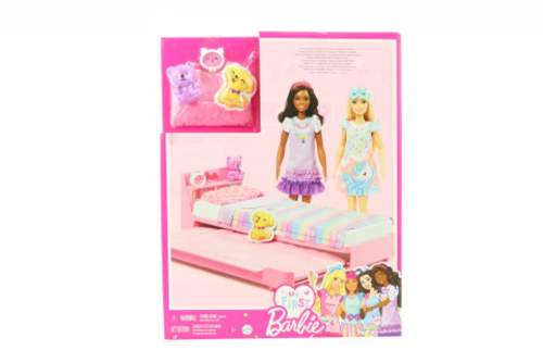 Mattel Barbie Moje První Barbie Postýlka herní set HMM64