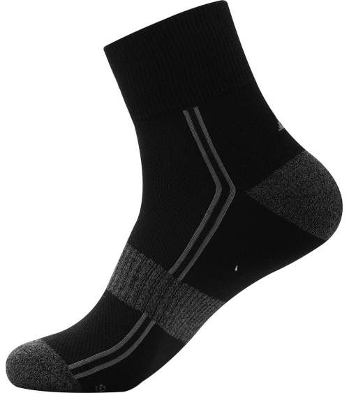 Unisex ponožky Alpine Pro 3HARE 2 - 3 páry - černá / S