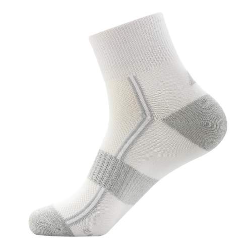 Unisex ponožky Alpine Pro 3HARE 2 - 3 páry - bílá / S