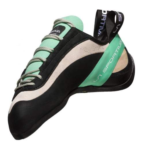 La Sportiva Lezečky Miura Woman White/Jade Green 39,5