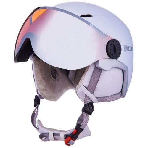 Blizzard W2W DOUBLE VISOR Lyžařská helma, bílá, velikost (56 - 59)
