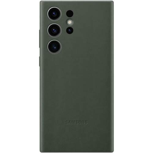 Samsung kožený zadní kryt pro Galaxy S23 Ultra, zelená EF-VS918LGEGWW