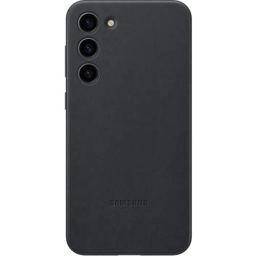 Samsung kožený zadní kryt pro Galaxy S23+, černá EF