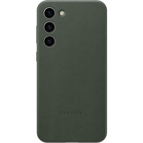 Samsung kožený zadní kryt pro Galaxy S23+, zelená