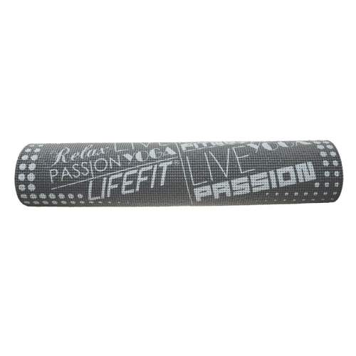 Lifefit® Gymnastická podložka LIFEFIT® SLIMFIT PLUS, 173x58x0,6cm, šedá