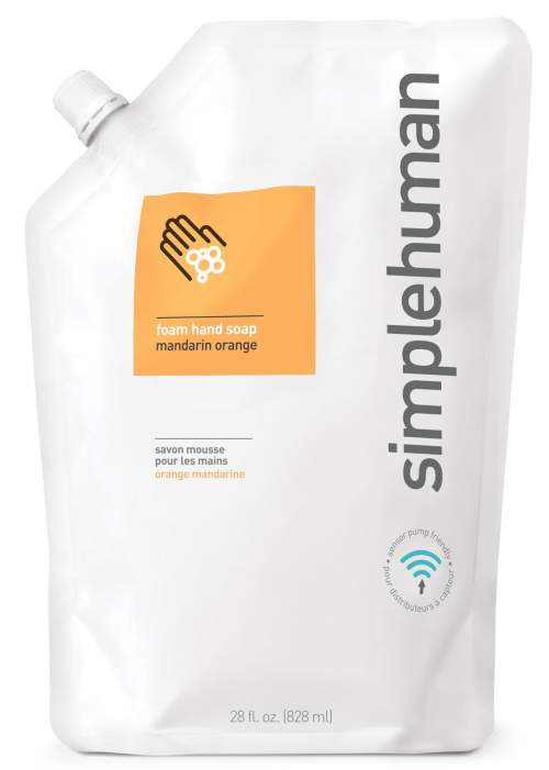 Simplehuman pěnové mýdlo mandarinka - 828 ml