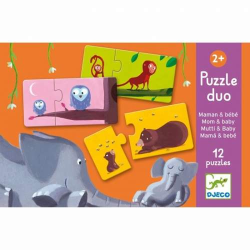 Duo Puzzle Najdi mládě 24 ks