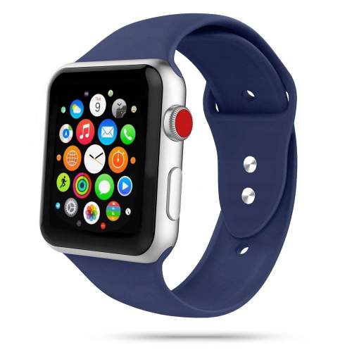 Tech-Protect IconBand Apple Watch 4 / 5 / 6 / 7 / SE (42/ 44/ 45mm), tmavě modrý
