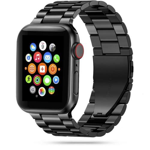 TECH-PROTECT STAINLESS APPLE WATCH 4 / 5 / 6 / 7 / 8 / SE / ULTRA (42 / 44 / 45 / 49 MM) BLACK