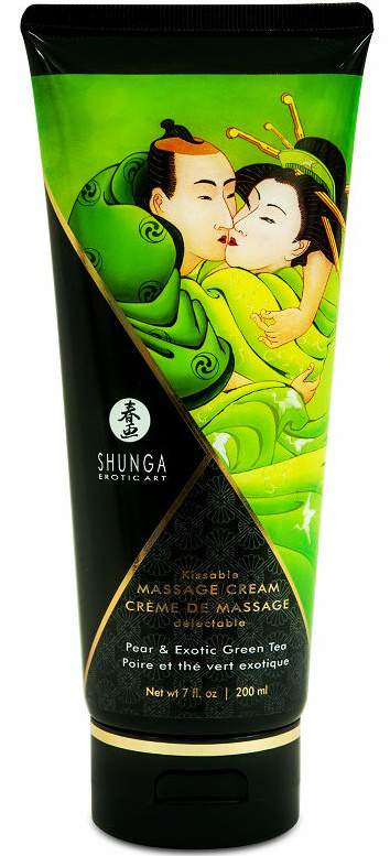Shunga Massage Cream PearGrean Te