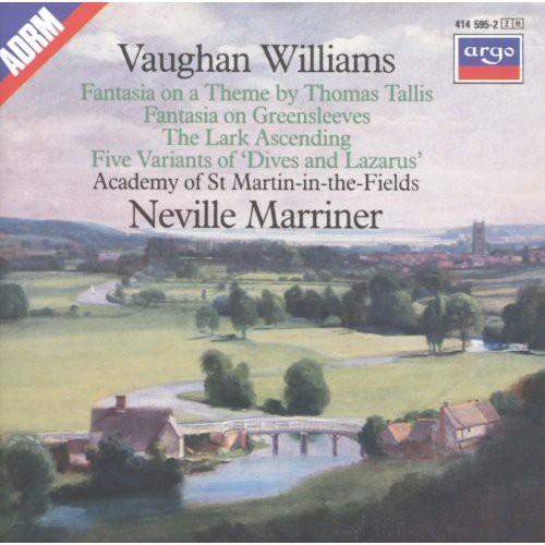 Academy of St Martin in the Fields, Sir Neville Marriner – Vaughan Williams: Tallis Fantasia; Fantasia on Greensleeves; The Lark Ascending etc. CD