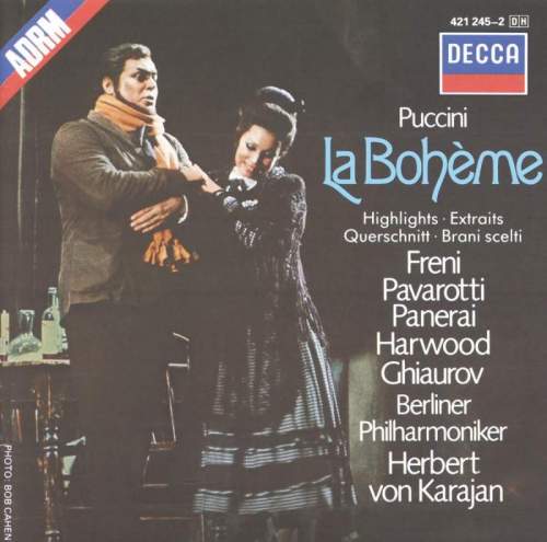 Mirella Freni, Luciano Pavarotti, Elizabeth Harwood, Nicolai Ghiaurov – Puccini: La Boheme - Highlights CD