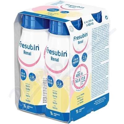 Fresubin Renal vanilka por.sol.4x200ml