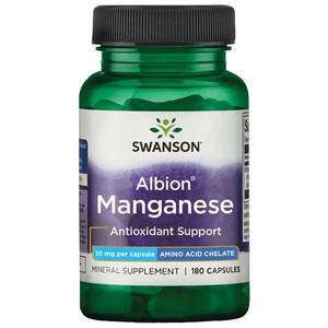 Swanson Albion Chelated Magnesium Glycinate 180 ks, kapsle, 10 mg