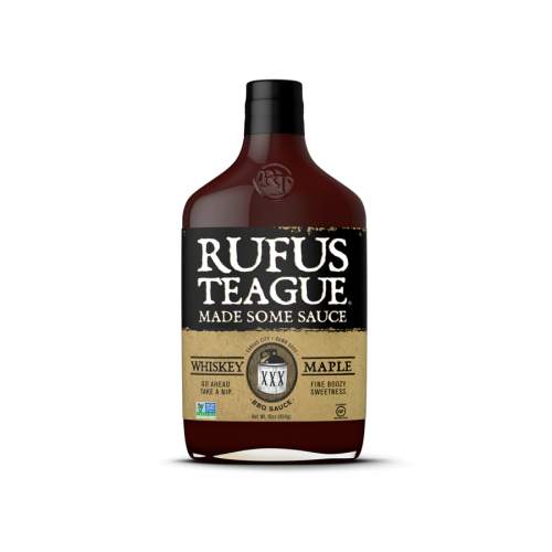 BBQ omáčka Rufus Teague Whiskey Maple, 432 g