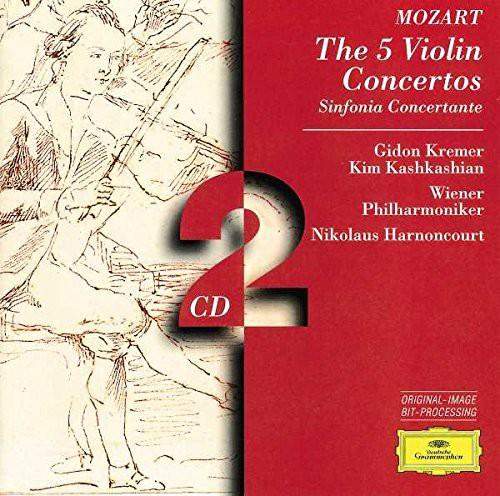 5 Violin Concertos Kv207, - MOZART WOLFGANG A. [CD album]