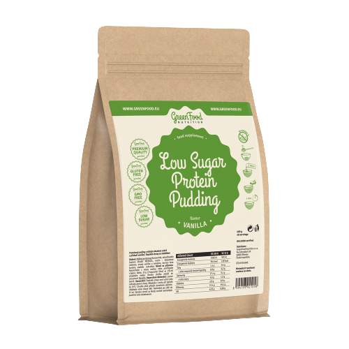 GreenFood Nutrition Rychlý proteinový dezert vanilka 400 g
