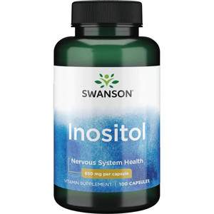 Swanson Inositol 100 ks, kapsle, 650 mg