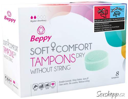 Beppy tampony Soft Comfort Dry 8 ks