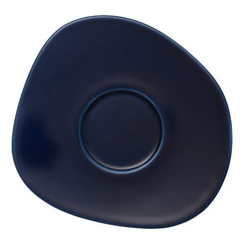 Villeroy & Boch Like Organic Dark Blue kávový podšálek, 17,5 cm 19-5290-1310