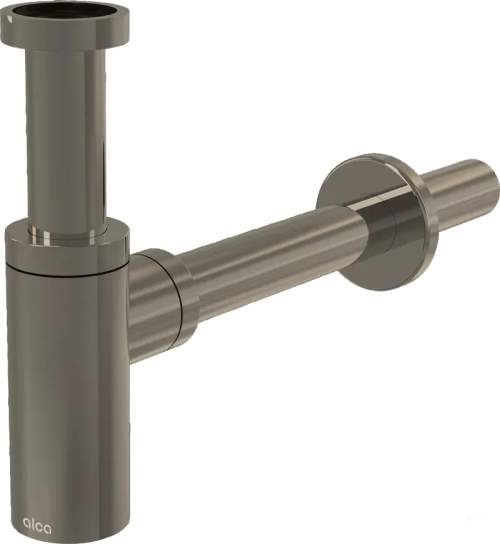Alcaplast A400-N-B Sifon umyvadlový DN32 DESIGN, NICKEL-kartáčovaný mat A400-N-B