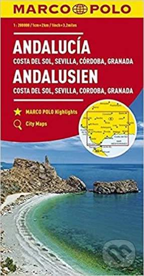 Španělsko -Andalusie 1:200T [Mapy, Atlasy]