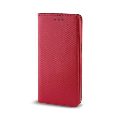 OEM pouzdro / kryt kniha Smart pro Samsung Galaxy A12 (SM-A125) červená