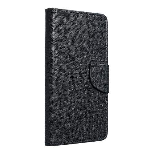 OEM pouzdro / kryt kniha Fancy pro Xiaomi Redmi Note 11 / Note 11S, černá (BULK)