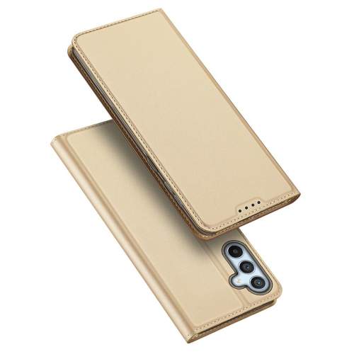 Dux Ducis Skin Pro knížkové pouzdro na Samsung Galaxy A54 5G, zlaté
