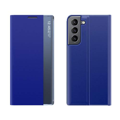 MG Sleep Case knížkové pouzdro na Samsung Galaxy S23 Plus, modré
