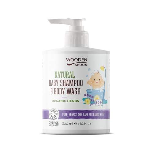 Dimex Parts Woodenspoon Dětský sprchový gel a šampon na vlasy 2v1 300 ml