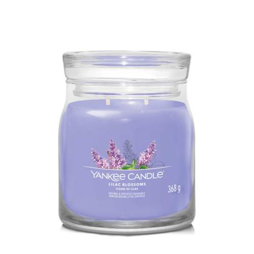 YANKEE CANDLE Signature Vonná svíčka střední 2 knoty Lilac Blossoms 368 g